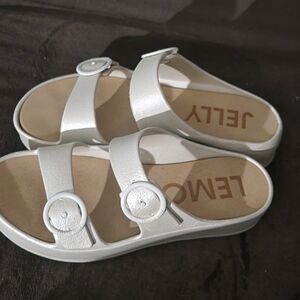 Lemon Jelly wedge sandals from portugal size 40